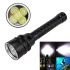 UltraFire Ny 100m vanntett L2 LED lommelykt 8000 lumen dykkerlykt i anodisert aluminiumslegering med 100000 timer holdbarhet