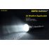 Nitecore NY P30 XP-L HI V3 Kompakt høyytelses LED-lommelykt 1000 lumen 618 meter rekkevidde utendørs bruk