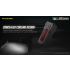 Nitecore T4K bærbar nøkkelringlommelykt 4000 lumen USB-C lading kompakt design for profesjonell bruk