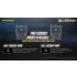 Nitecore T4K bærbar nøkkelringlommelykt 4000 lumen USB-C lading kompakt design for profesjonell bruk