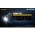 Nitecore T4K bærbar nøkkelringlommelykt 4000 lumen USB-C lading kompakt design for profesjonell bruk