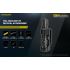 Nitecore P20iX LED lommelykt 4000 lumen USB-C oppladbar slitesterk utendørs taktisk lommelykt camping