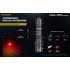 Nitecore P20iX LED lommelykt 4000 lumen USB-C oppladbar slitesterk utendørs taktisk lommelykt camping
