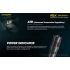 Nitecore P10iX kraftig LED lommelykt 4000 lumen robust holdbarhet lang batterilevetid 158 meter rekkevidde