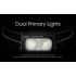 NITECORE NU25 UL oppladbar LED hodelykt 400 lumen USB-C lading lettvekts turutstyr for friluftsentusiaster