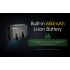 NITECORE NU25 UL oppladbar LED hodelykt 400 lumen USB-C lading lettvekts turutstyr for friluftsentusiaster
