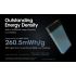 NITECORE CARBO 20000 Mobil Strømbank 20000mAh IPX5 Vannmotstand Hurtiglading 20W Karbonfiber Lettvekts