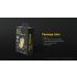 NITECORE NWL20 taktisk lys med 600 lumen multifunksjonell for utendørseventyr robust design og nødlys