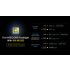Nitecore MH12 Pro LED-lommelykt 3300 lumen USB-C oppladbar for utendørseventyr natturer og nødsituasjoner