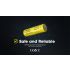 NITECORE NL2160 21700 Li-ion batteri 6000mAh for høyytelses lommelykter digitalkamera holdbar ytelse