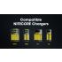 NITECORE NL2160 21700 Li-ion batteri 6000mAh for høyytelses lommelykter digitalkamera holdbar ytelse