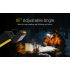 NITECORE HU2000 LED hodelykt USB-C oppladbar 2000 lumen for profesjonell bruk med 160 meter stråleavstand