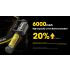 NITECORE HC70 UHE USB-C oppladbar hodelykt 1600 lumen for utendørsbelysning og turer med slitesterkt design