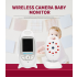VB601 trådløs video baby monitor med toveis samtale nattsyn IR LED og temperaturovervåking for baby komfort
