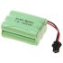 6-pk Ni-MH AAA 7.2V 800mAh Oppladbart Batteri med SM-plugg for Modellfly/Lekebil - Miljøvennlig!