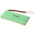 Oppladbar 7.2V 1800mAh Ni-MH AA Batteripakke med Stor Hvit Plugg for RC Lekebiler og Modellfly