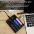 YONII D4 Batterilader: Intelligent 4-spor LCD USB-lader for 18650, 21700, AA/AAA, Ni-MH!