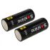 Soshine 26650 5500mAh Li-ion oppladbart batteri 3.7V 2 pakke for lommelykter med PCB beskyttelse