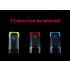 Sykkellys 2x T6 2400 lumen USB oppladbar sykkellysfront synlighet og sykkelsikkerhet seks lysmoduser