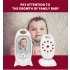 VB601 trådløs video baby monitor med toveis samtale nattsyn IR LED og temperaturovervåking for baby komfort