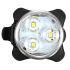 USB-oppladbar sykkellys HJ-030 3 LED 4 moduser vanntett frontlys kompakt design for sykkelsikkerhet