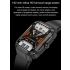 ET550 Smartklokke Blodsukker EKG Kroppstemperatur Blodtrykk Blod Oksygen Hjertefrekvens Bluetooth Call Fitness Tracker