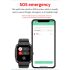 ET550 Smartklokke Blodsukker EKG Kroppstemperatur Blodtrykk Blod Oksygen Hjertefrekvens Bluetooth Call Fitness Tracker