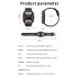 ET550 Smartklokke Blodsukker EKG Kroppstemperatur Blodtrykk Blod Oksygen Hjertefrekvens Bluetooth Call Fitness Tracker