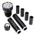 Trustfire 28T6 høy kraft lommelykt 40000 lumens for utendørs belysning holdbar aluminiumslegering LED-lommelykt