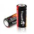 TrustFire 16340 3.7V oppladbart Li-ion-batteri med beskyttelse miljøvennlig alternativ til engangsbatteri