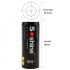Soshine 26650 5500mAh Li-ion oppladbart batteri 3.7V 2 pakke for lommelykter med PCB beskyttelse
