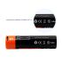 18650 2600mAh 3.7V oppladbart Li-ion batteri med Micro USB høy energitetthet for elektroniske enheter
