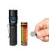 TrustFire MC3 LED lommelykt 2500 lumens USB magnetisk lading IP68 vanntett perfekt for utendørs eventyr