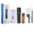 TrustFire MC3 LED lommelykt 2500 lumens USB magnetisk lading IP68 vanntett perfekt for utendørs eventyr