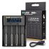 YONII D4 Batterilader: Intelligent 4-spor LCD USB-lader for 18650, 21700, AA/AAA, Ni-MH!
