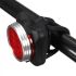 USB-oppladbar sykkellys HJ-030 3 LED 4 moduser vanntett frontlys kompakt design for sykkelsikkerhet