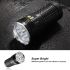 Sky Ray 15000 lumen LED-lommelykt oppladbar USB Type-C for campingutstyr nødlys og robust utendørs bruk