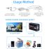 Ren Sinuskurve Inverter 3000W-8000W for Off-Grid Bobil Effektiv Ren Utgang DC 12V/24V AC 110V/220V