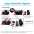 Ren Sinuskurve Inverter 3000W-8000W for Off-Grid Bobil Effektiv Ren Utgang DC 12V/24V AC 110V/220V