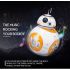 Oppgrader BB-8 fjernkontroll robot med 2.4G teknologi 360° rotasjon magnetisk fjæring Star Wars leketøy gave