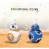 Oppgrader BB-8 fjernkontroll robot med 2.4G teknologi 360° rotasjon magnetisk fjæring Star Wars leketøy gave