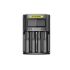 Nitecore UMS4 Intelligent USB-lader Perfekt for 18650 21700 26650 Hurtiglading USB-C Inngang Pålitelig Friluftsliv