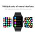 Smartklokke ET540 m/EKG, Blodsukker, Blodtrykk, Blodoksygen, Hjertefrekvens & Fitness Tracker for Kvinner