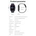 Smartklokke ET540 m/EKG, Blodsukker, Blodtrykk, Blodoksygen, Hjertefrekvens & Fitness Tracker for Kvinner