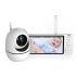 Oppdag ABM501 Video Baby Monitor med 2.4G trådløs 5.0 tommer LCD toveis audio nattsyn for trygg barneomsorg
