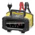FOXSUR Bærbar bilbatterilader med mikroprosessorkontroll for 12V 24V AGM LiFePO4 Blysyrebatterier Motorsykkelbatteri