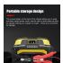 FOXSUR Bærbar bilbatterilader med mikroprosessorkontroll for 12V 24V AGM LiFePO4 Blysyrebatterier Motorsykkelbatteri