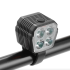 Sykkellykt & Sykkelhorn 2-i-1: USB Oppladbar MTB Frontlys, Fjern-/Nærlys & Trådstyrt Sykkelklokke for Sikkerhet