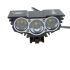 Solarstorm X3 3000 Lumens LED Sykkellamper Svart Rød for By og Skogsstier IP65 Vanntett 4 Moduser