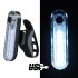 Sykkelbaklykt USB Oppladbar Rød Ultra Bright værbestandig LED for høy synlighet og sikkerhet Sykkeltilbehør